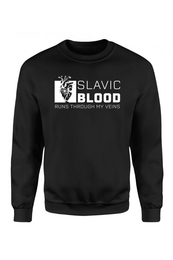 Bluza Męska Klasyczna Slavic Blood Runs Through My Veins