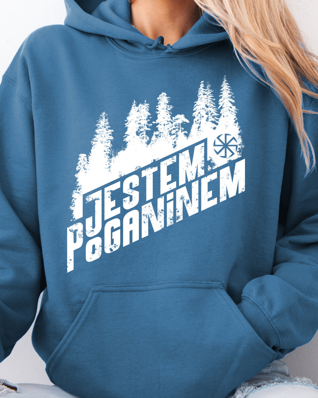 Jestem Poganinem — Niebieski szafirowy