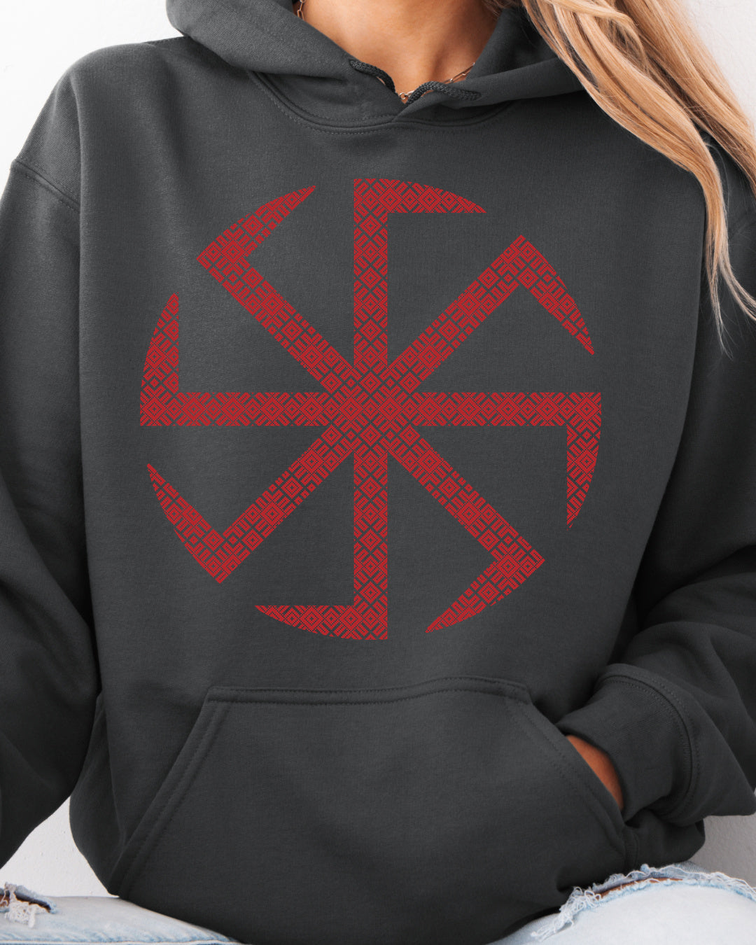 Kołowrót Ornament — Grafitowy