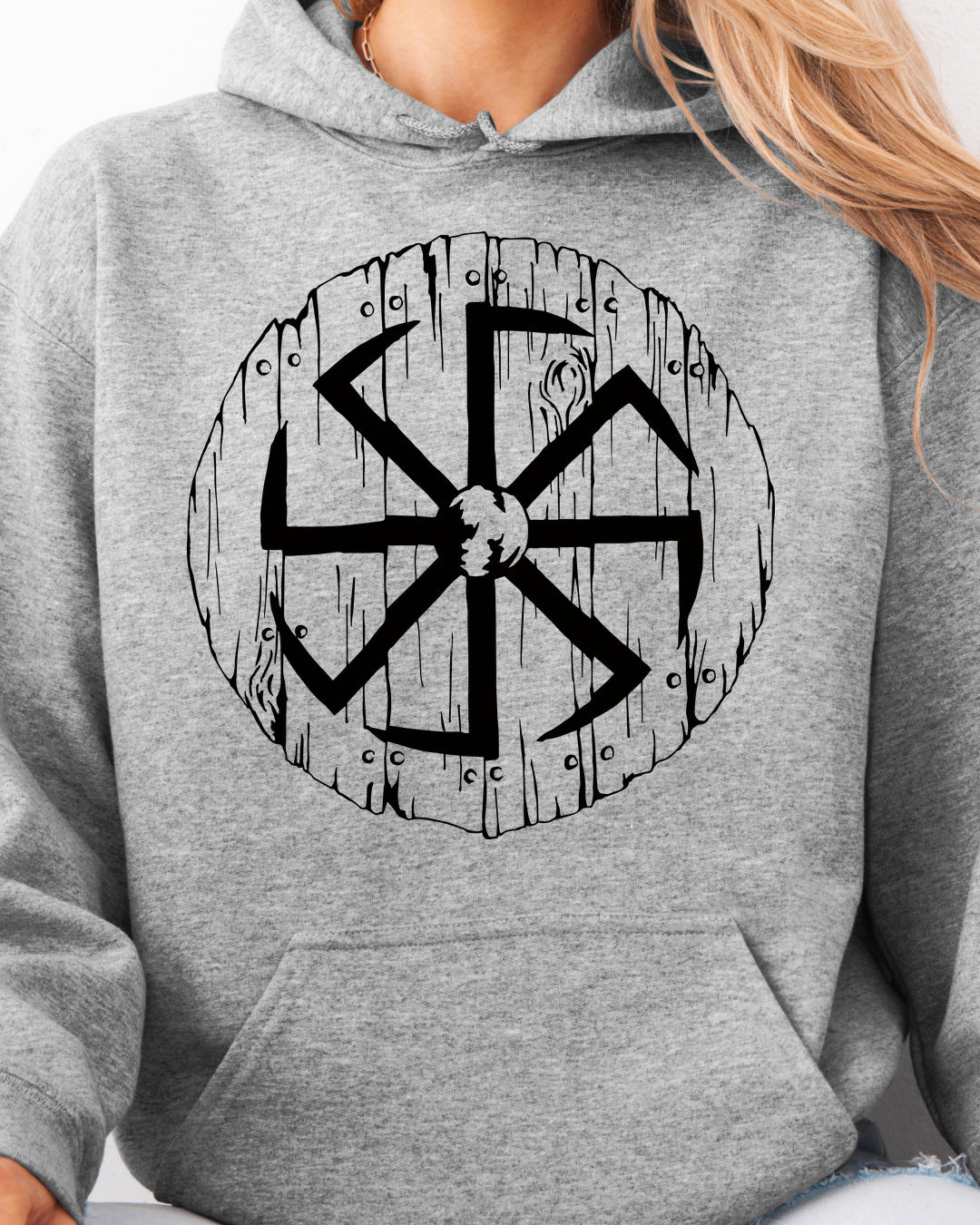 Kołowrót Tarcza — Szary