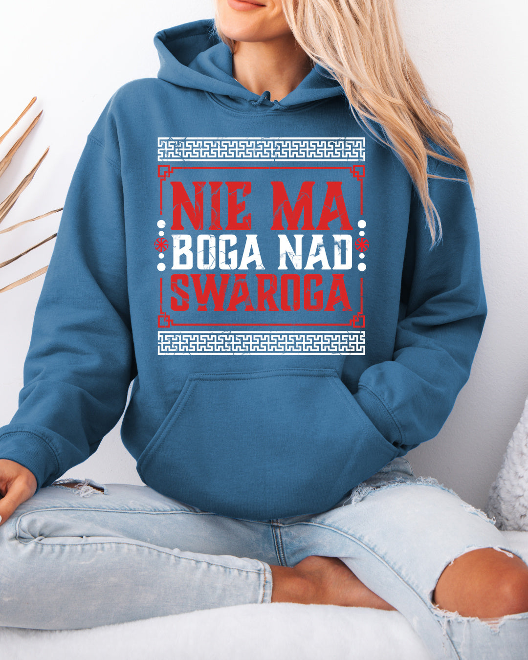 Nie Ma Boga Nad Swaroga — Niebieski szafirowy