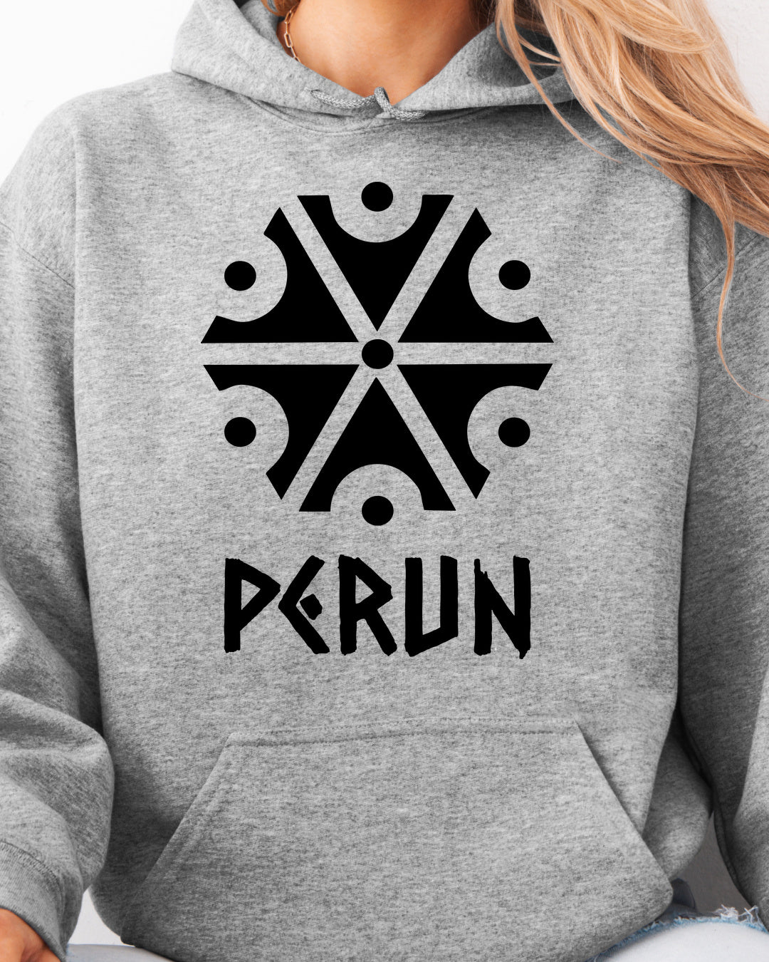 Perun Symbol — Szary