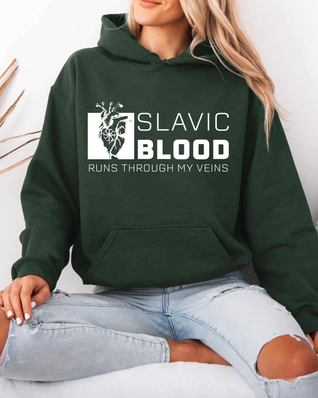 Slavic Blood Runs Through My Veins — Zielony leśny
