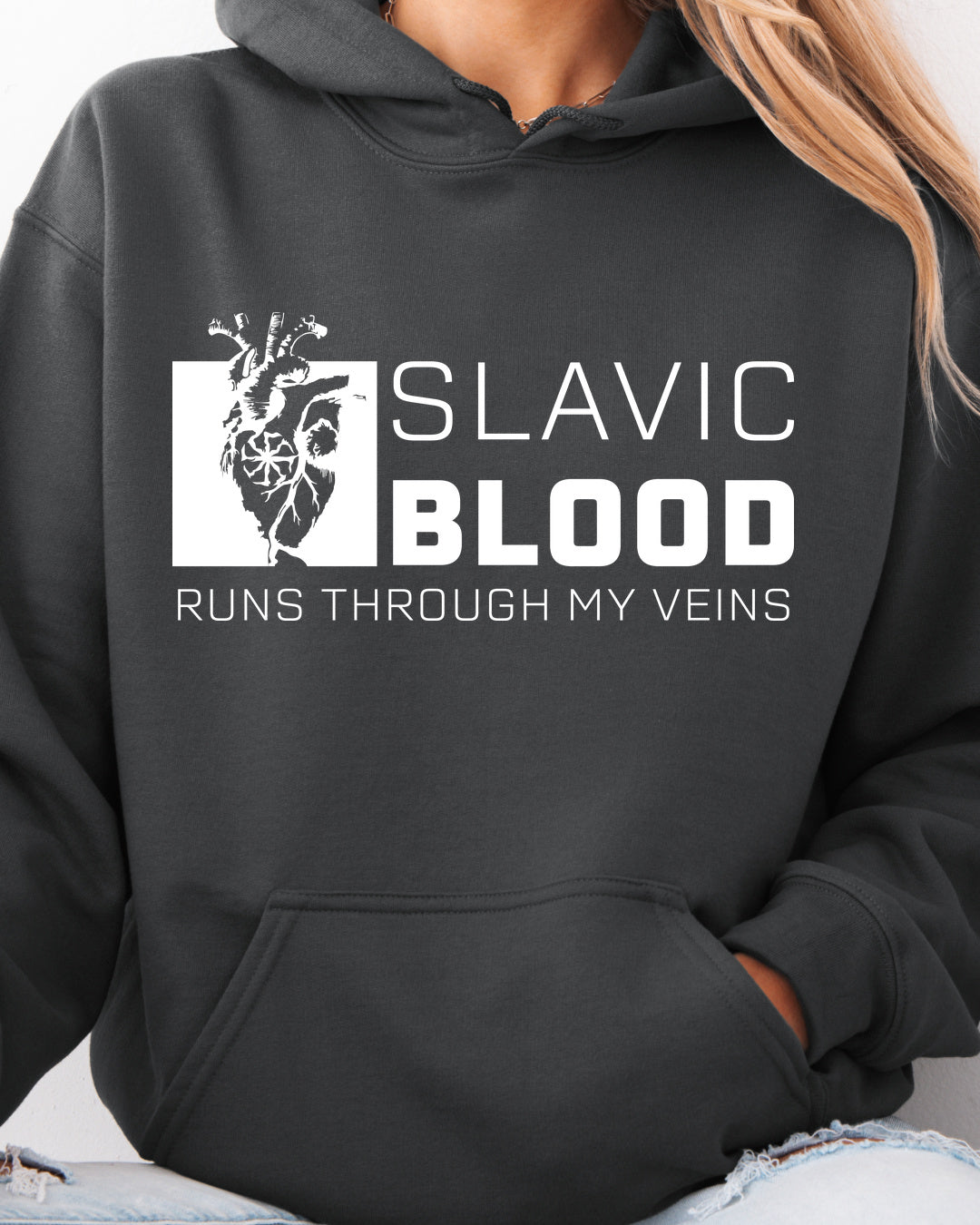 Slavic Blood Runs Through My Veins — Grafitowy