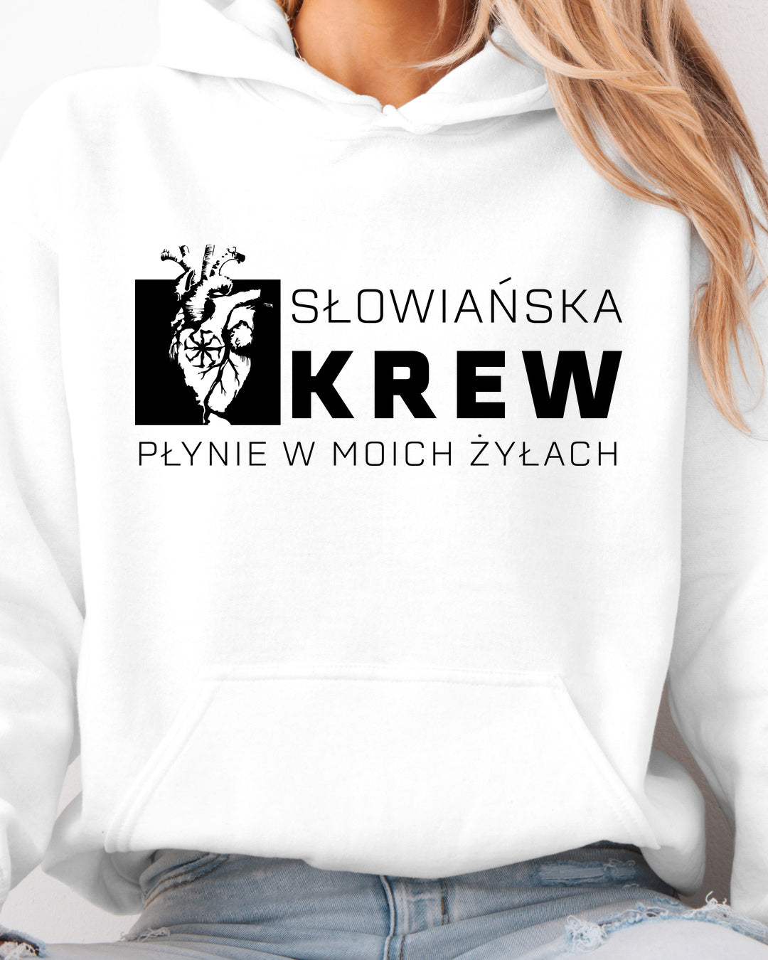 Słowiańska Krew Płynie w Moich Żyłach — Biały
