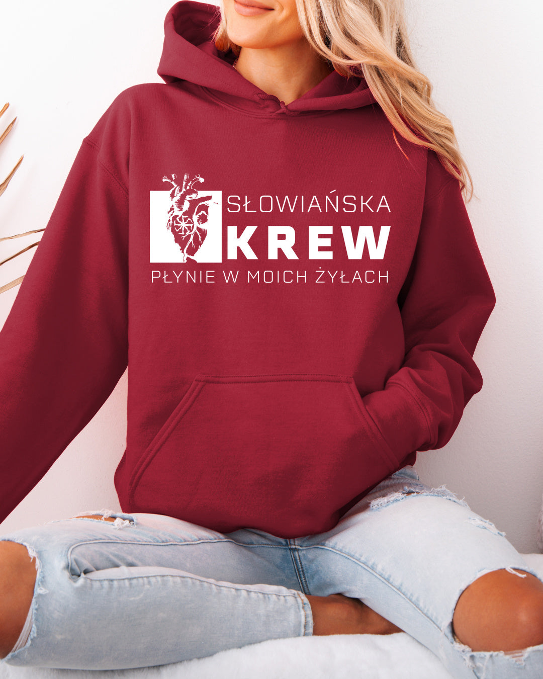 Słowiańska Krew Płynie w Moich Żyłach — Czerwony