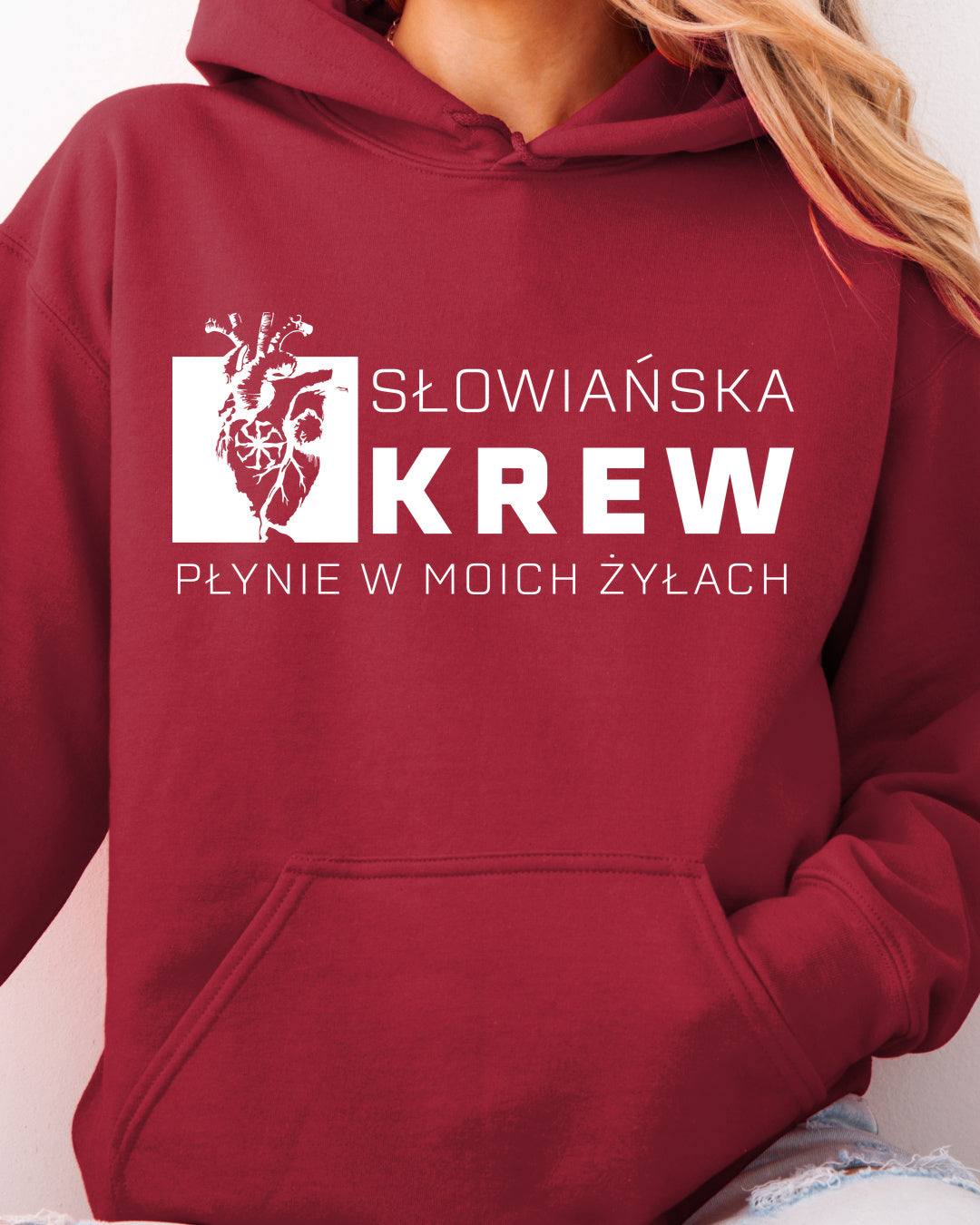Słowiańska Krew Płynie w Moich Żyłach — Czerwony