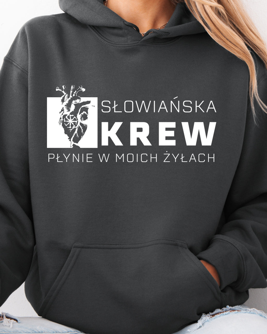 Słowiańska Krew Płynie w Moich Żyłach — Grafitowy