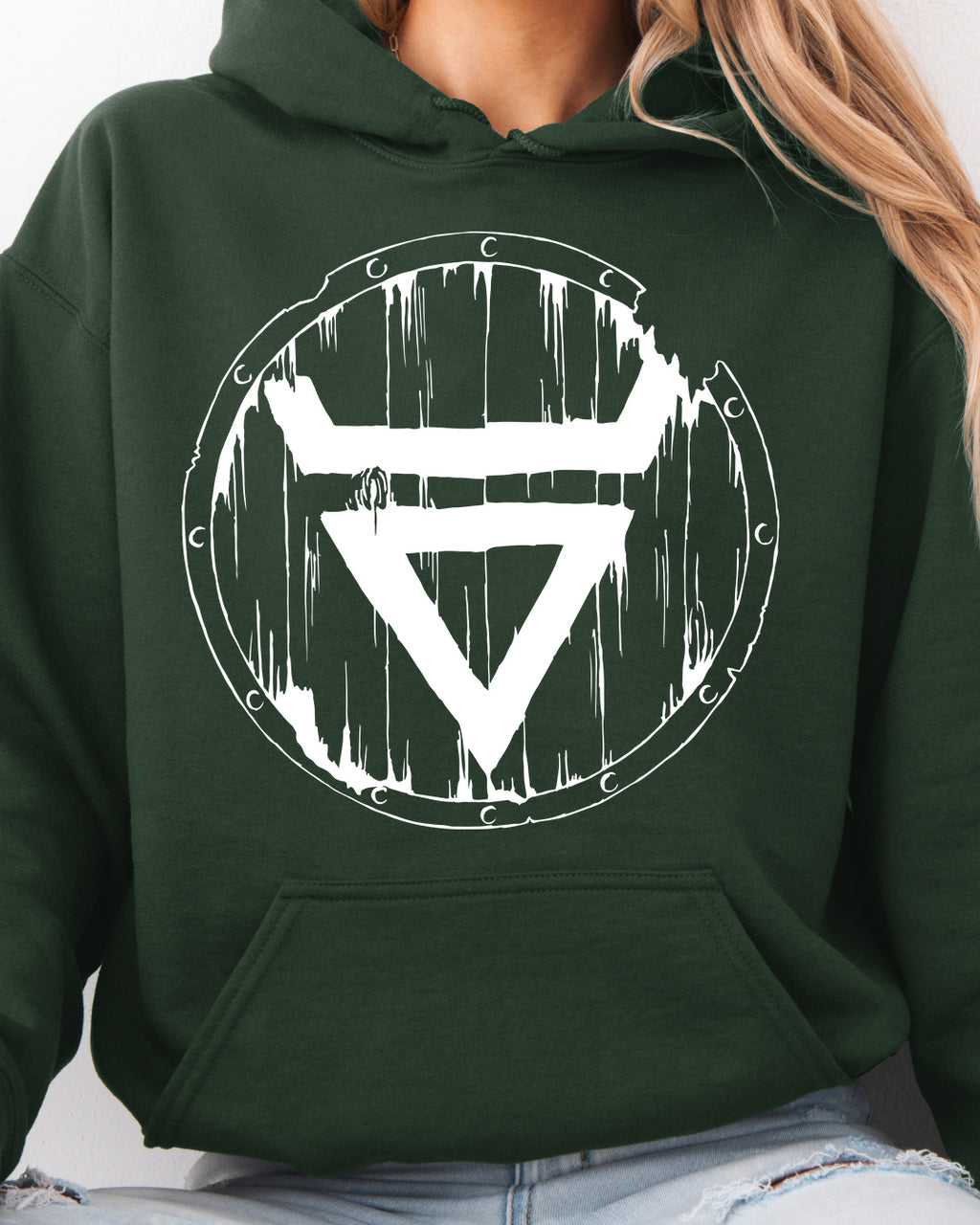 Symbol Welesa Tarcza — Zielony leśny
