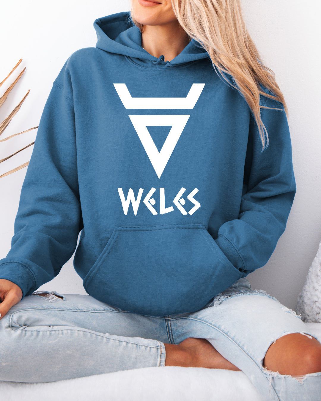 Weles Symbol — Niebieski szafirowy