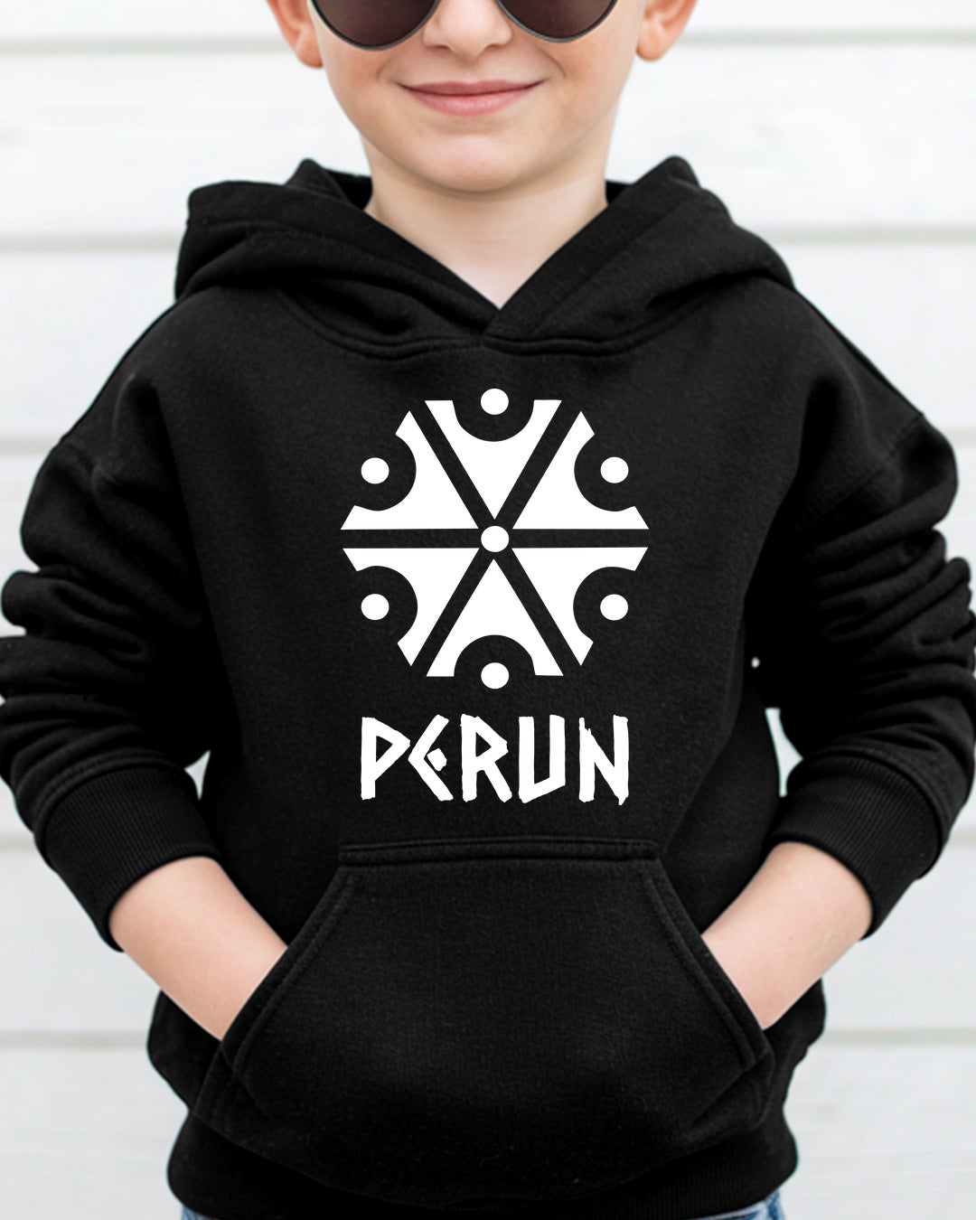 Perun Symbol — Czarny