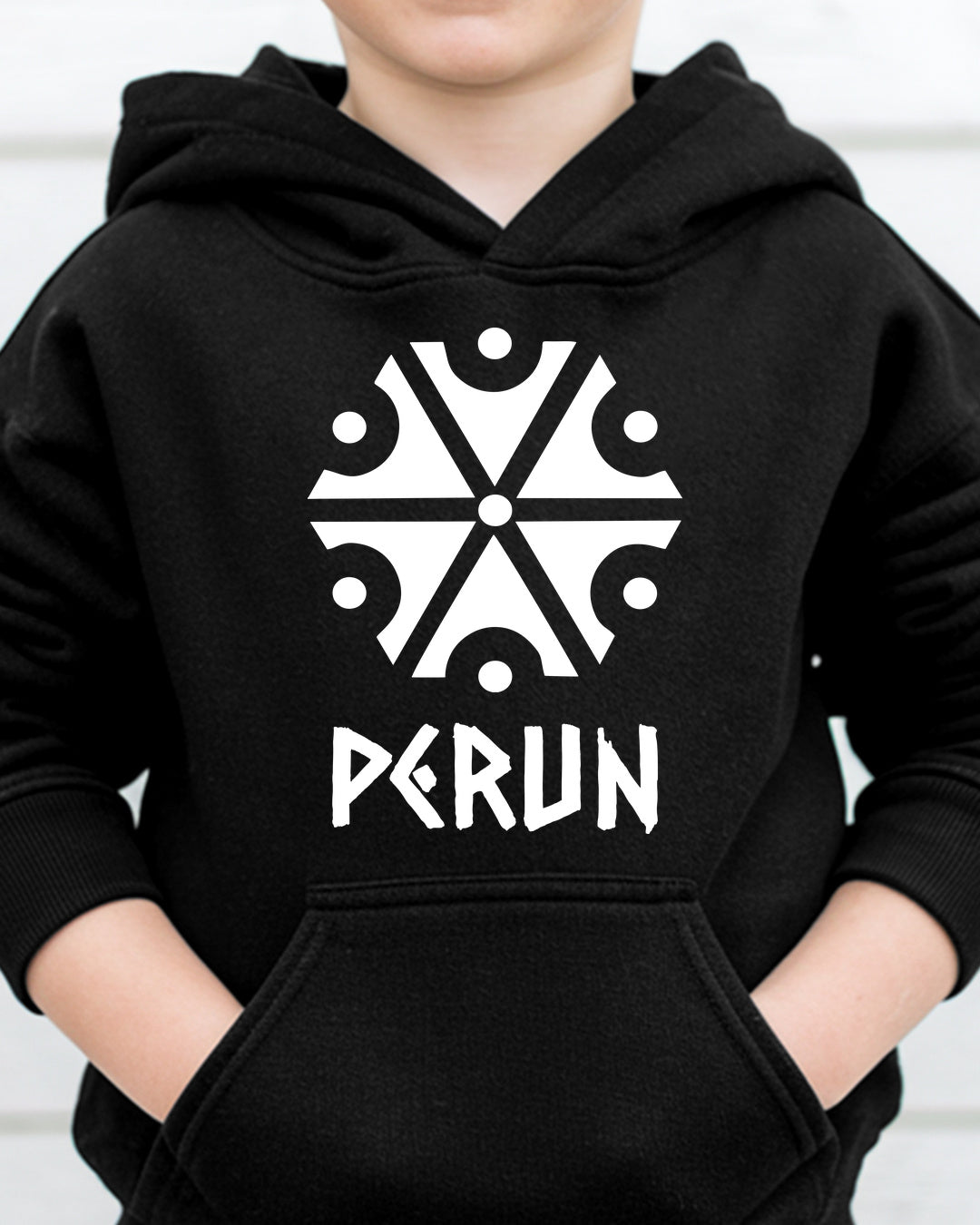 Perun Symbol — Czarny