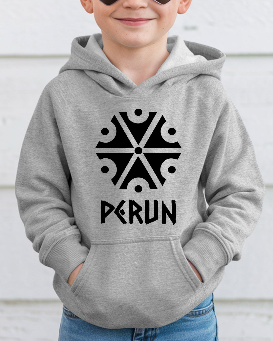Perun Symbol — Szary