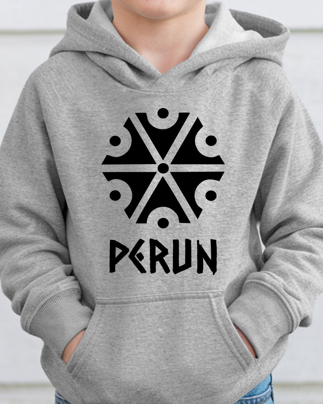 Perun Symbol — Szary
