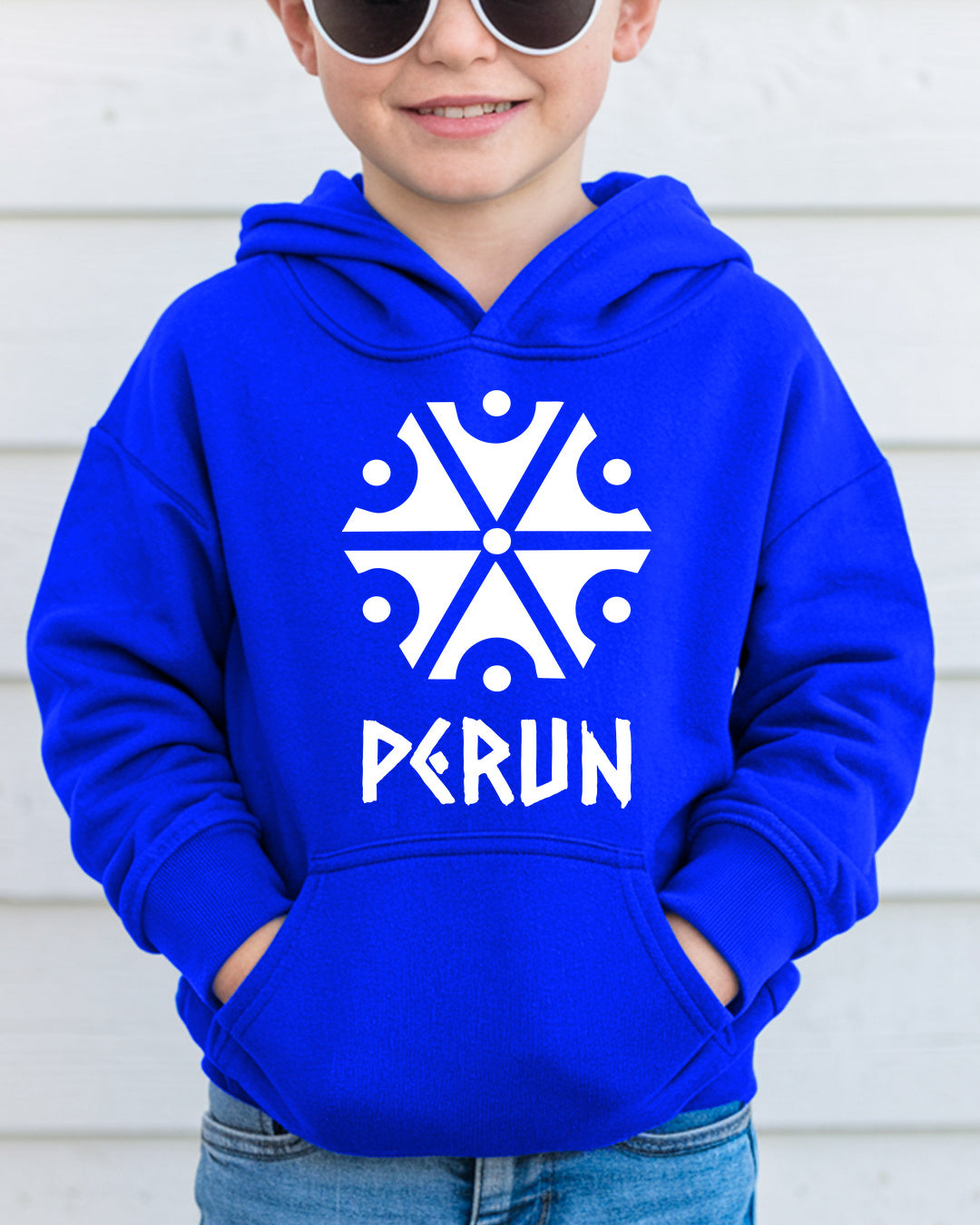 Perun Symbol — Niebieski