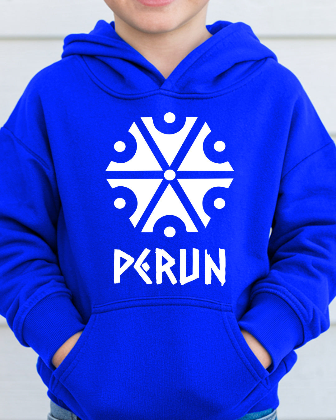 Perun Symbol — Niebieski
