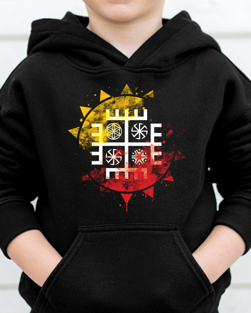 Ręce Boga Słońce — Czarny