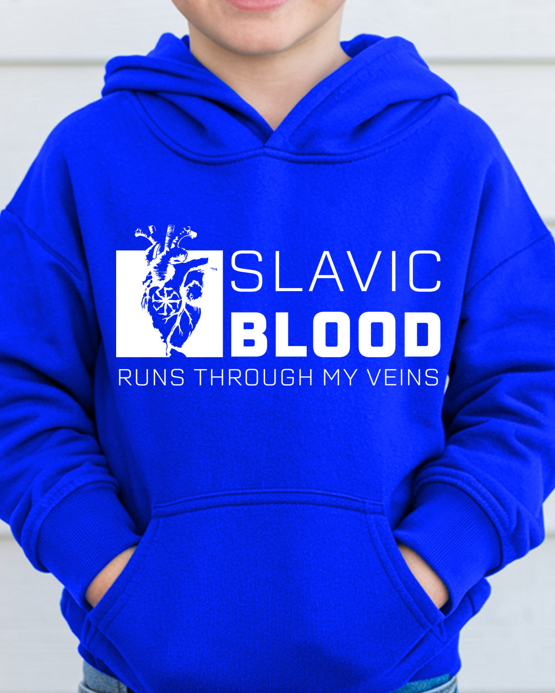 Slavic Blood Runs Through My Veins — Niebieski