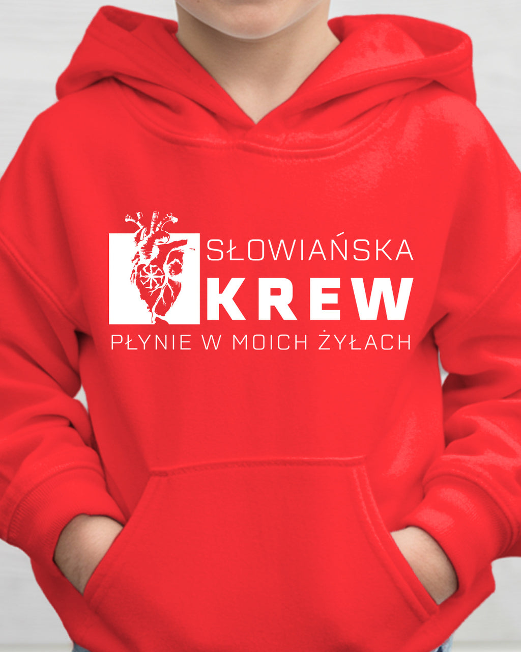 Słowiańska Krew Płynie w Moich Żyłach — Czerwony