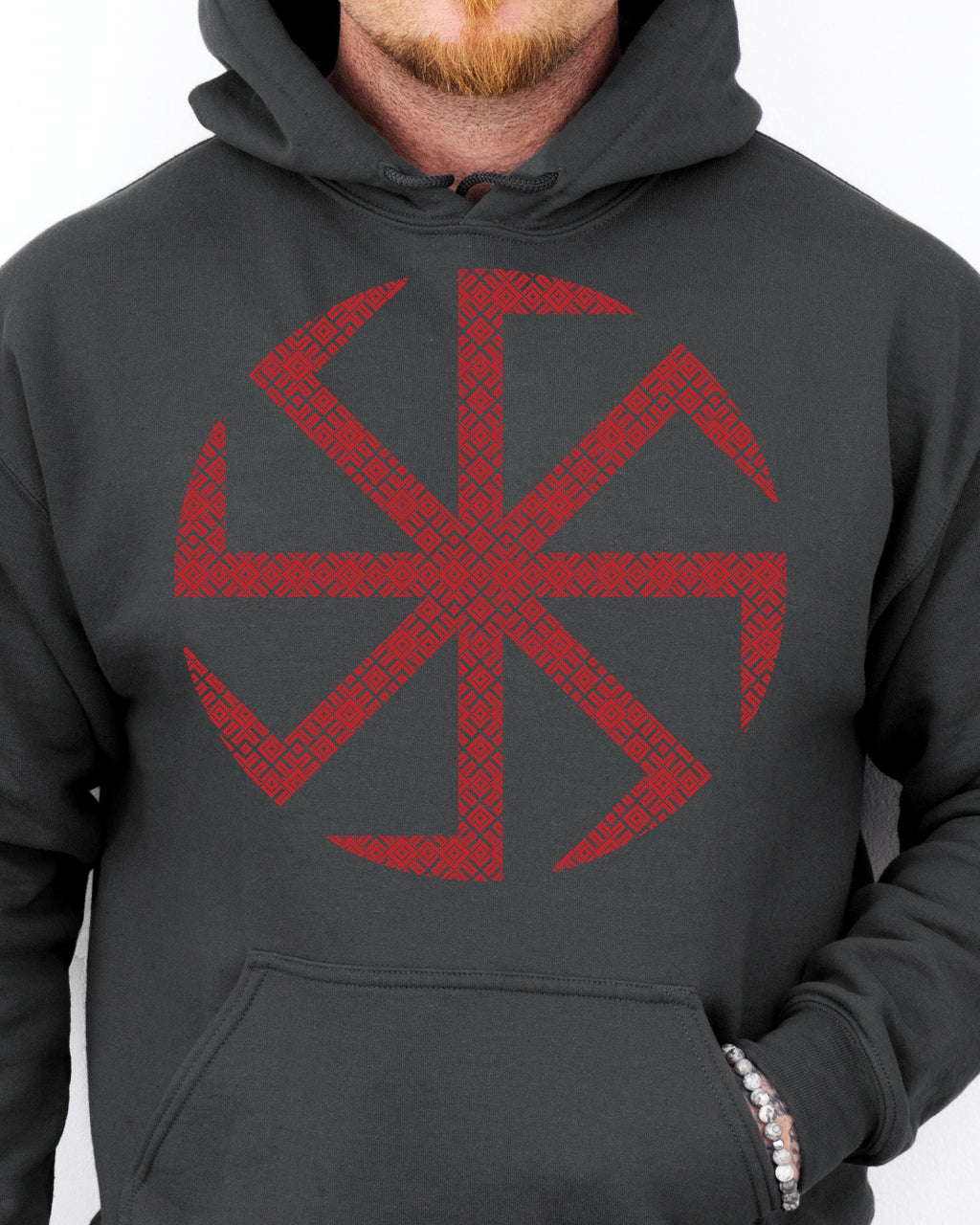 Kołowrót Ornament — Grafitowy