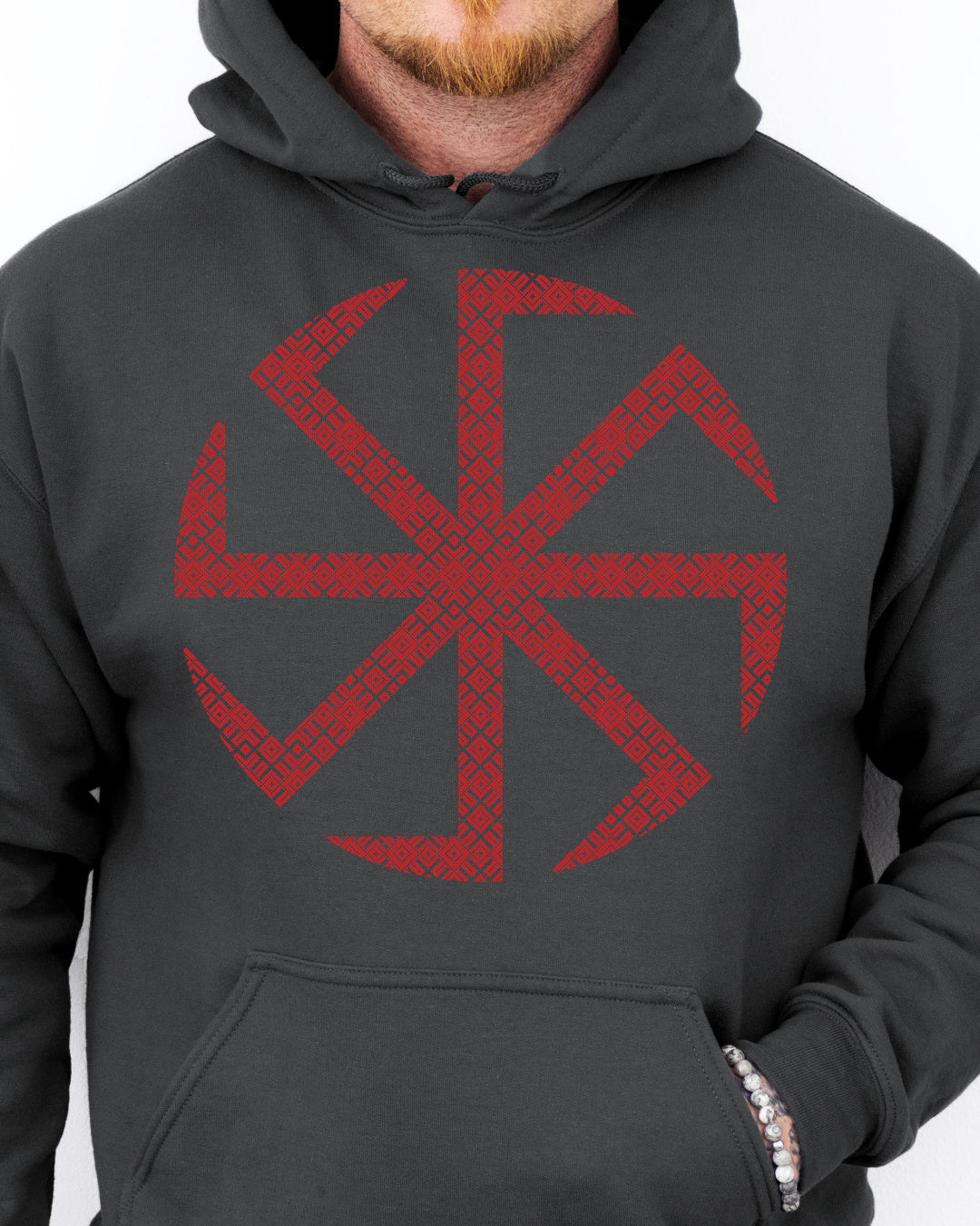 Kołowrót Ornament — Grafitowy