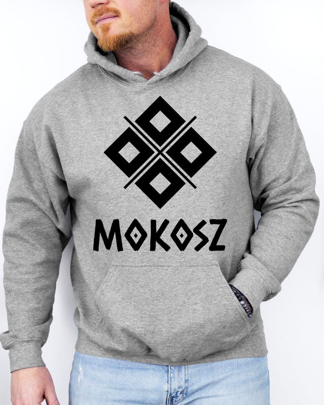 Mokosz Symbol — Szary