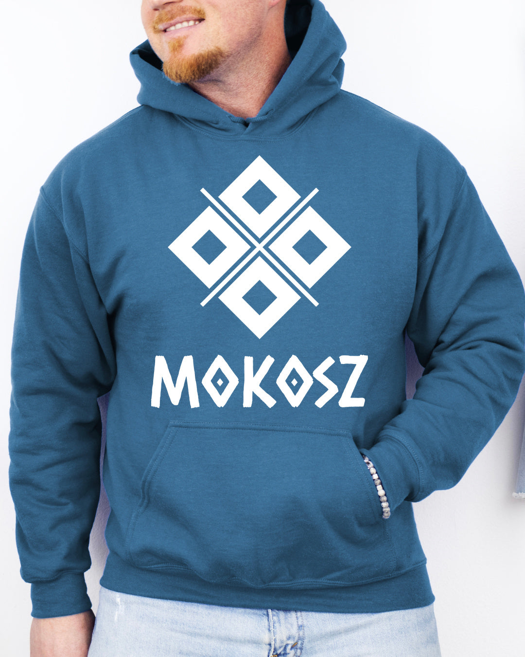 Mokosz Symbol — Niebieski szafirowy