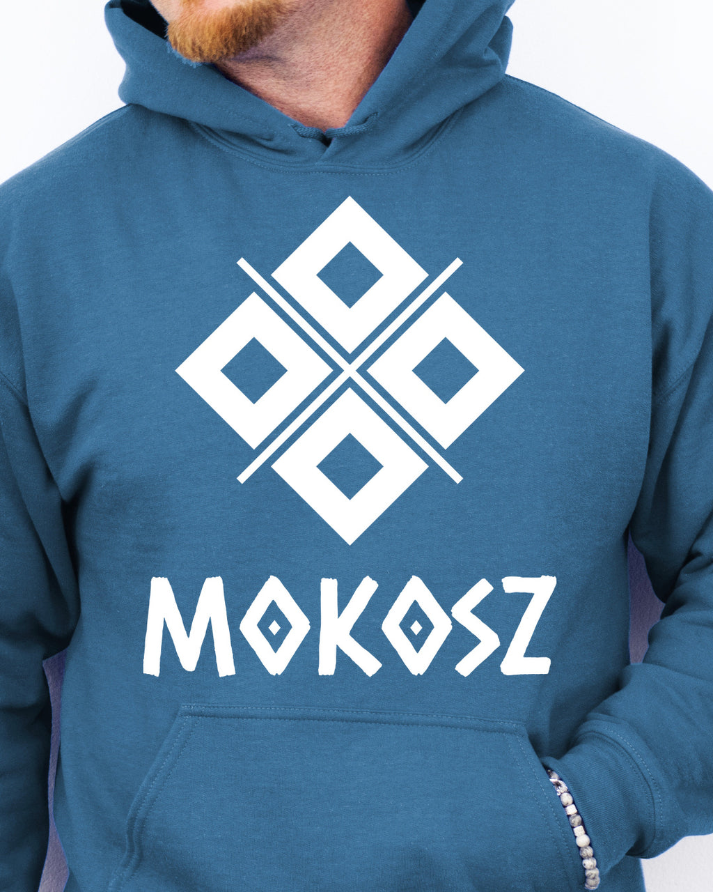 Mokosz Symbol — Niebieski szafirowy
