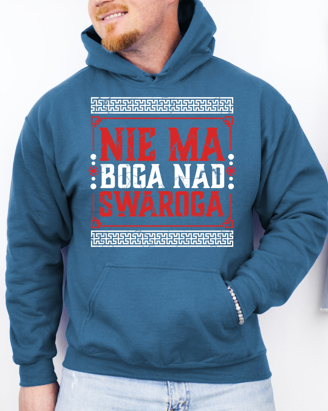 Nie Ma Boga Nad Swaroga — Niebieski szafirowy