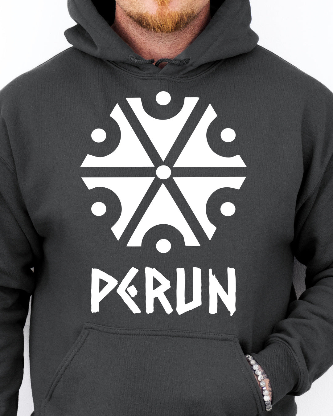 Perun Symbol — Grafitowy