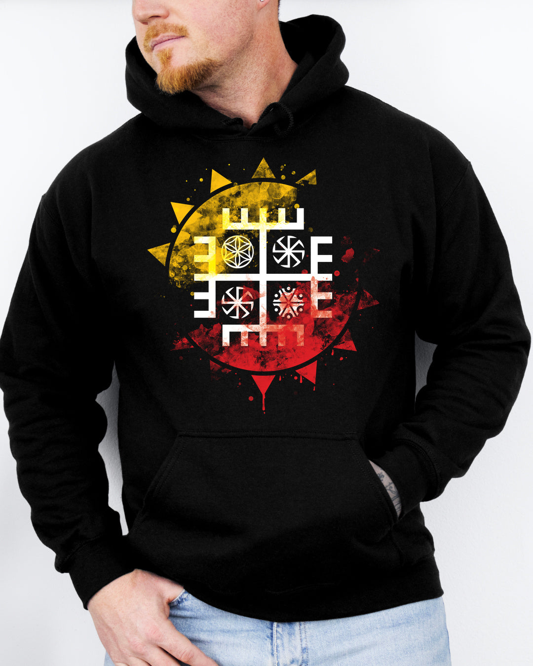 Ręce Boga Słońce — Czarny
