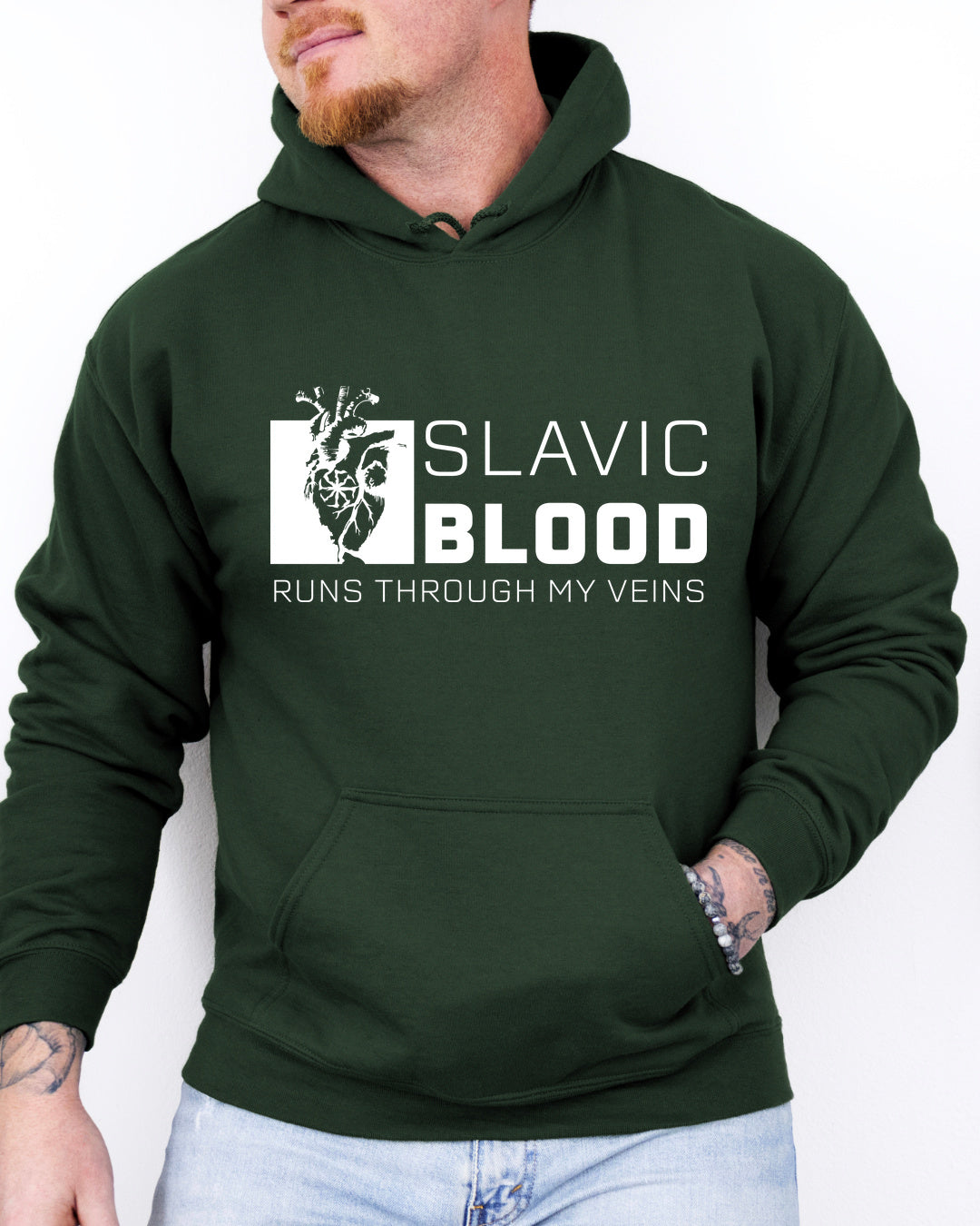 Slavic Blood Runs Through My Veins — Zielony leśny