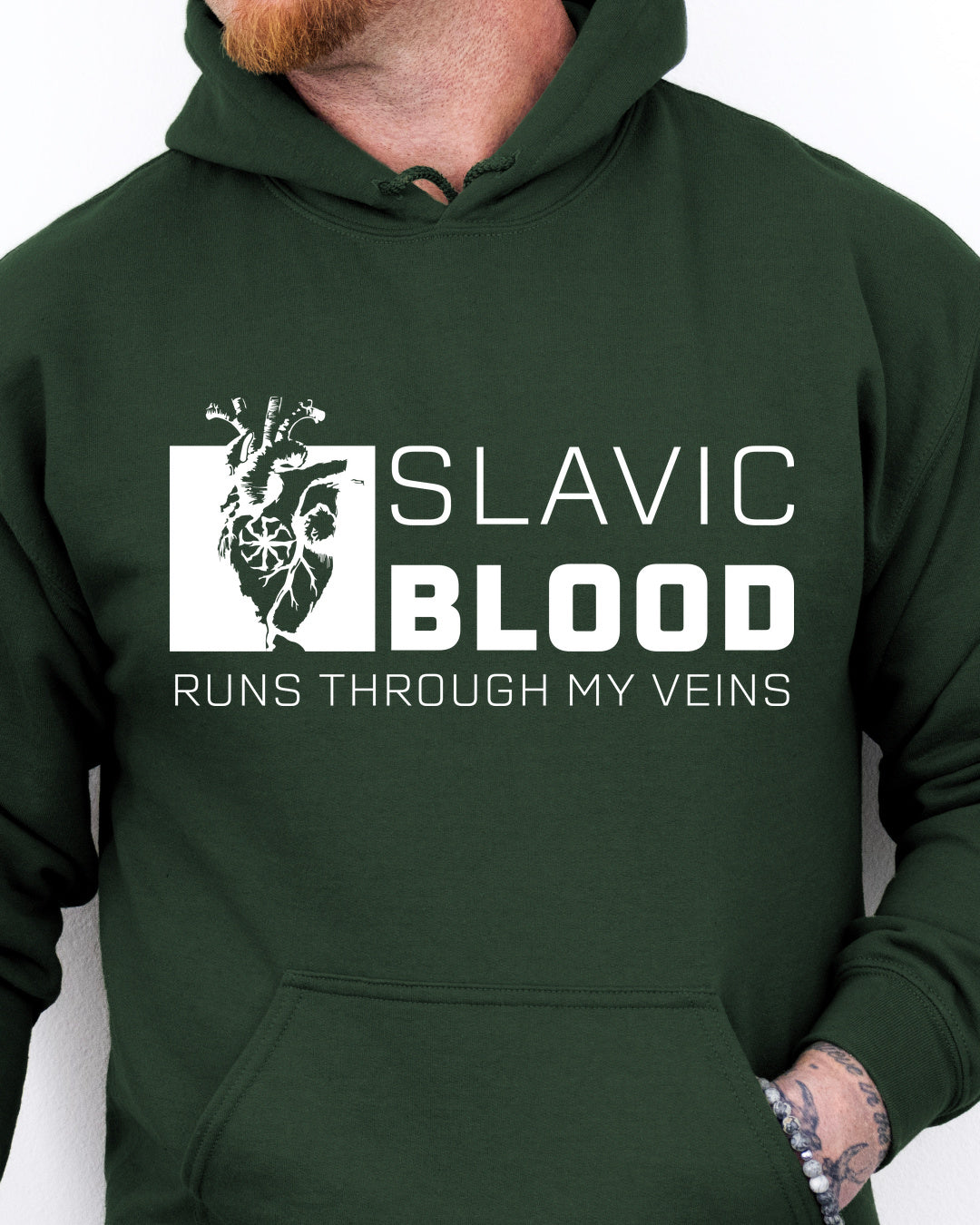 Slavic Blood Runs Through My Veins — Zielony leśny