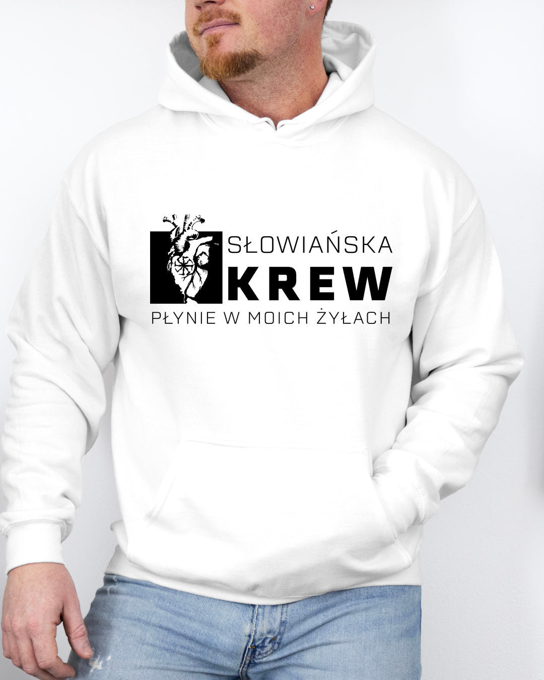 Słowiańska Krew Płynie w Moich Żyłach — Biały