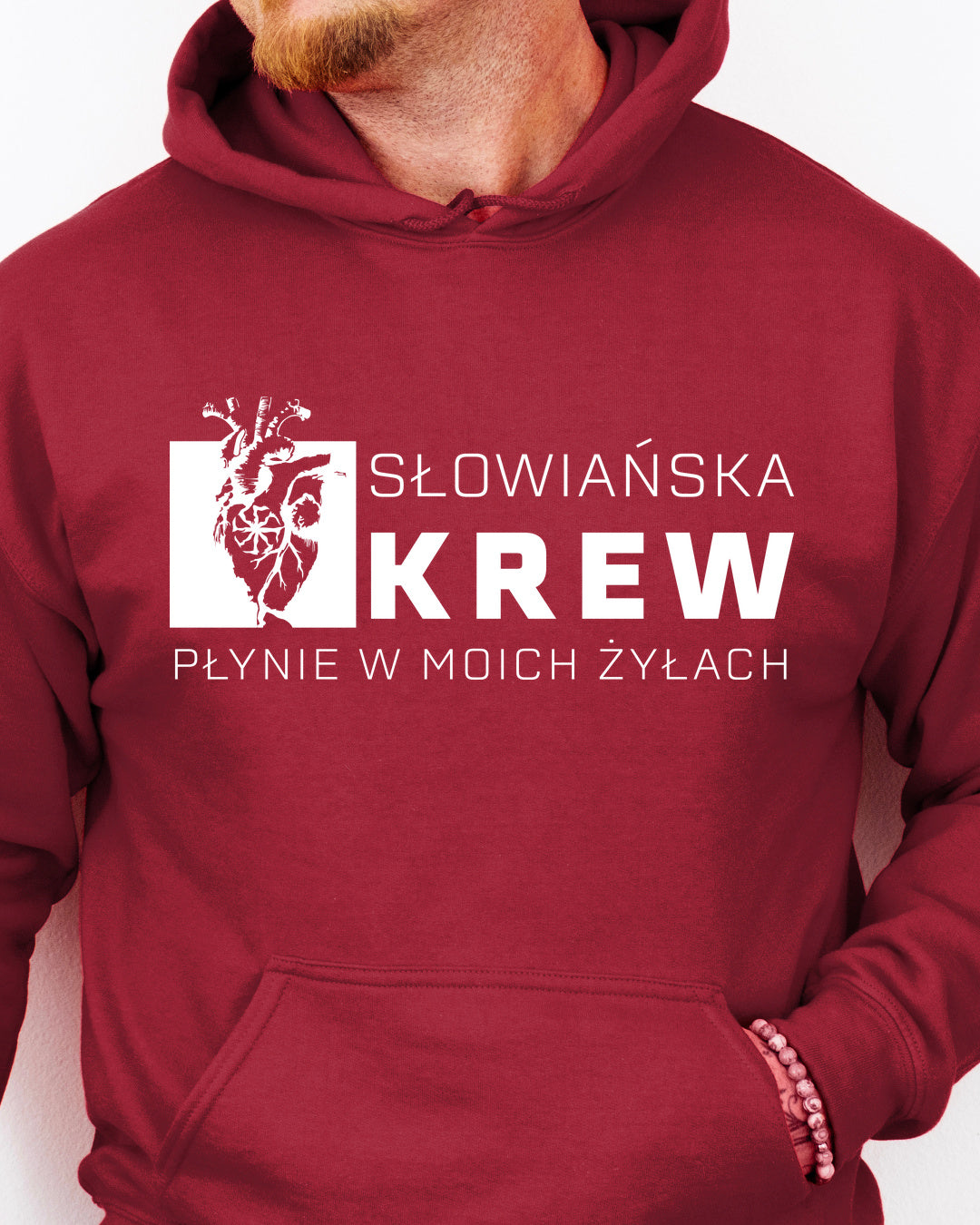Słowiańska Krew Płynie w Moich Żyłach — Czerwony