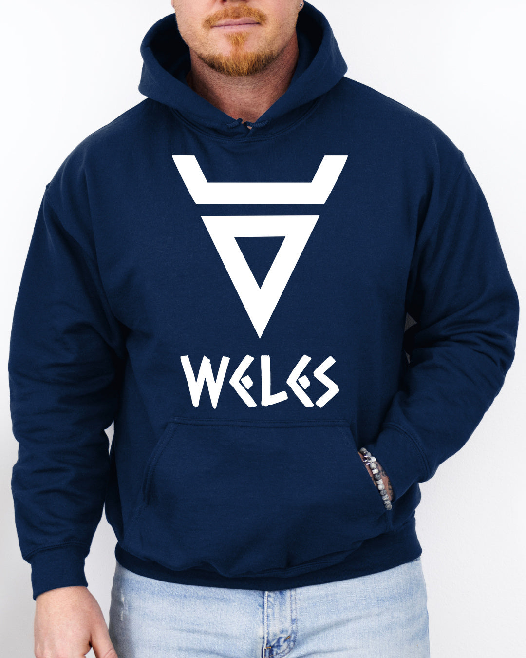 Weles Symbol — Granatowy