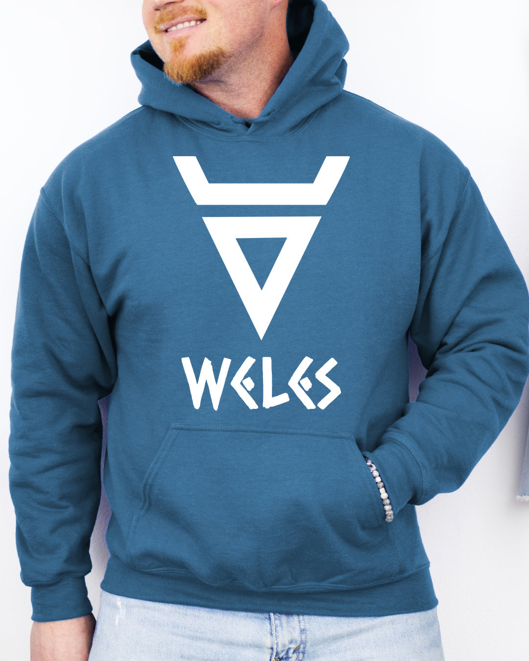 Weles Symbol — Niebieski szafirowy