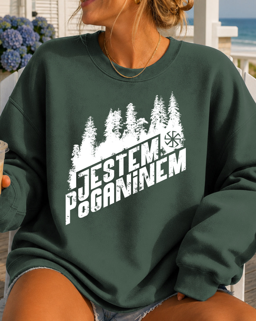Jestem Poganinem — Zielony butelkowy