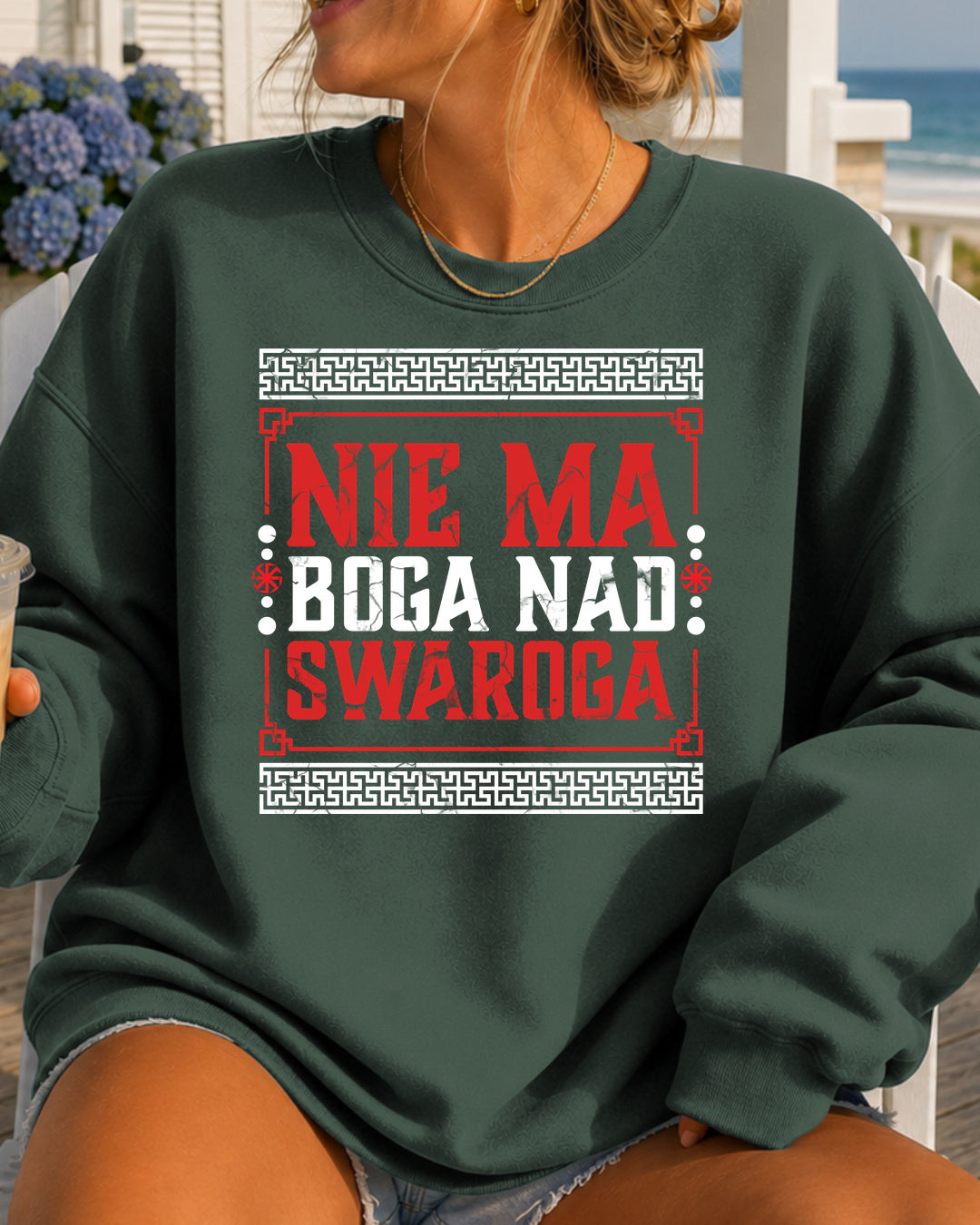 Nie Ma Boga Nad Swaroga — Zielony butelkowy