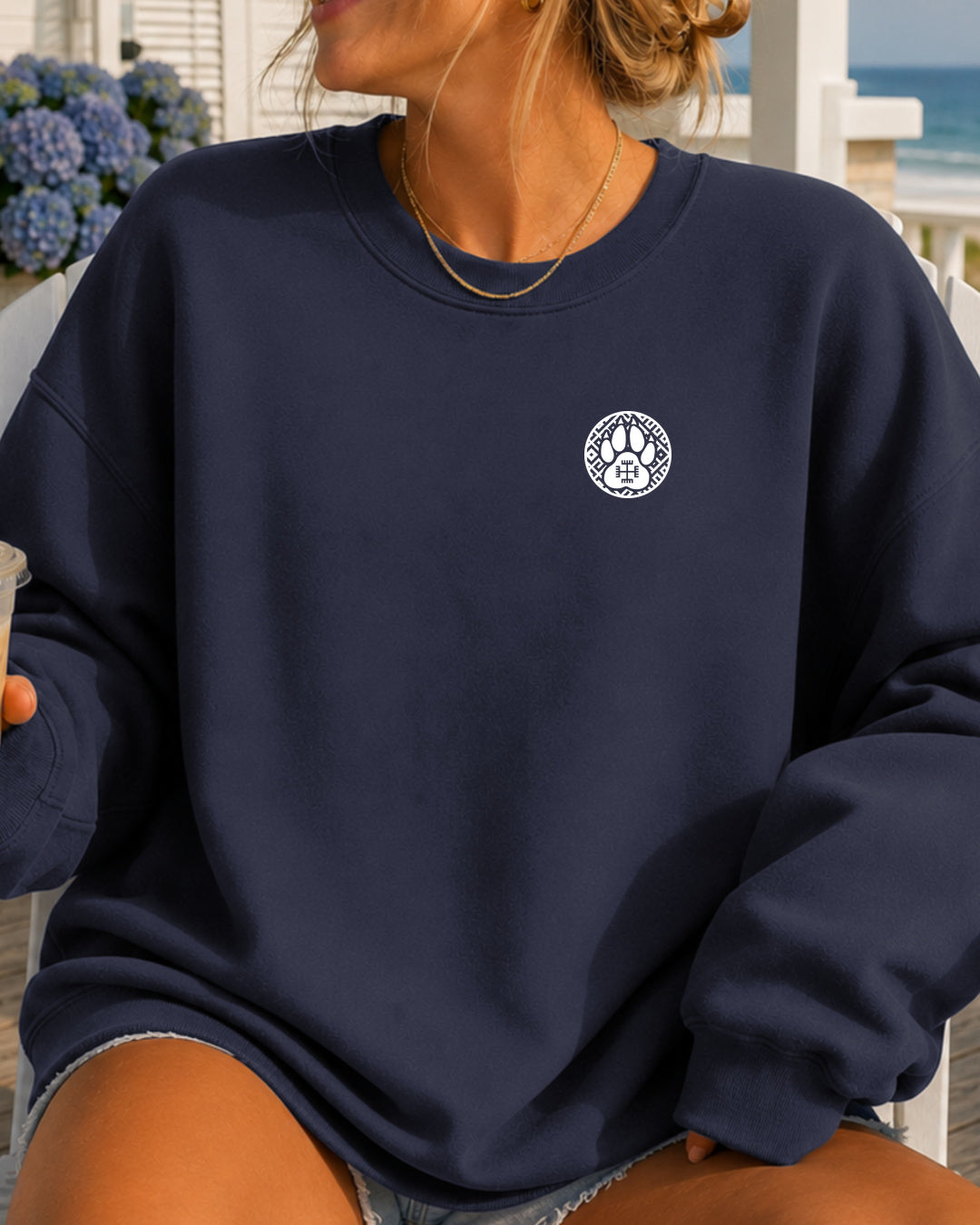 Ręce Boga Łapa — Granatowy