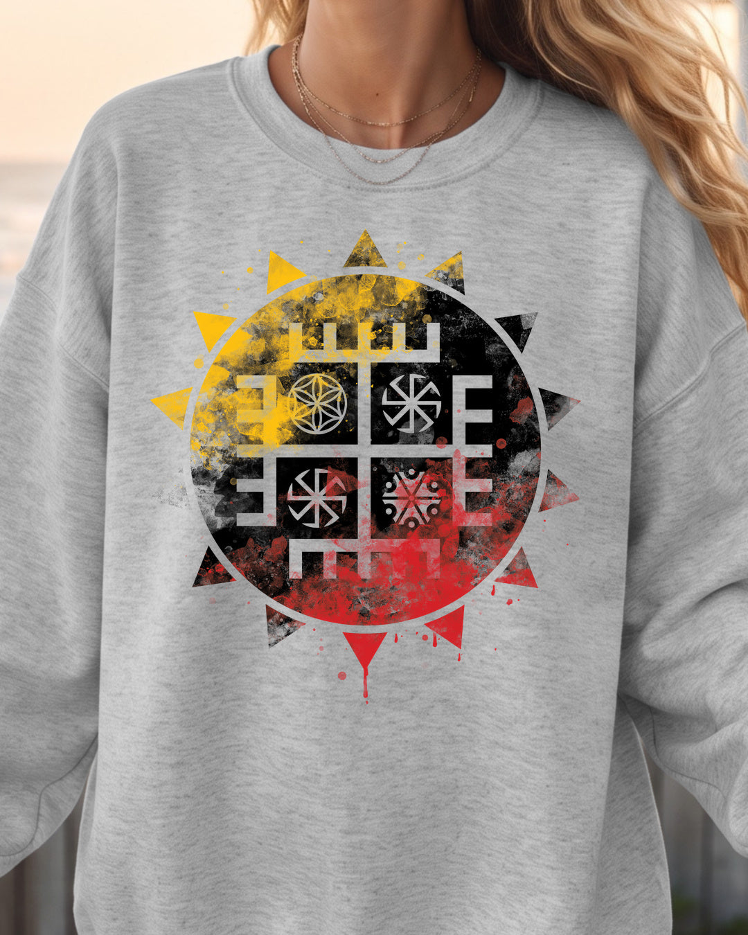 Ręce Boga Słońce — Szary