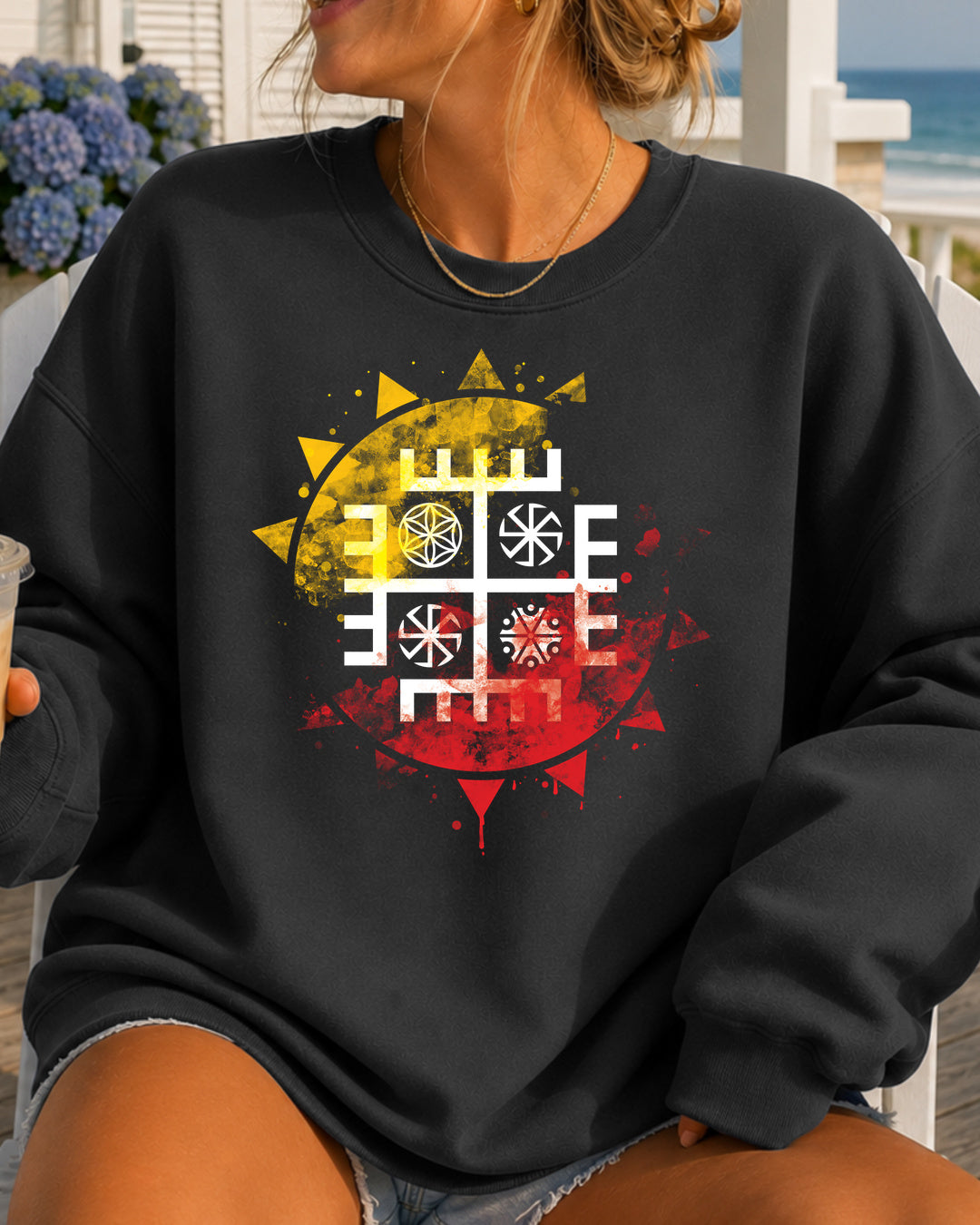 Ręce Boga Słońce — Grafitowy