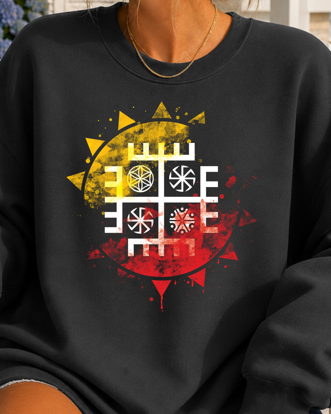 Ręce Boga Słońce — Grafitowy