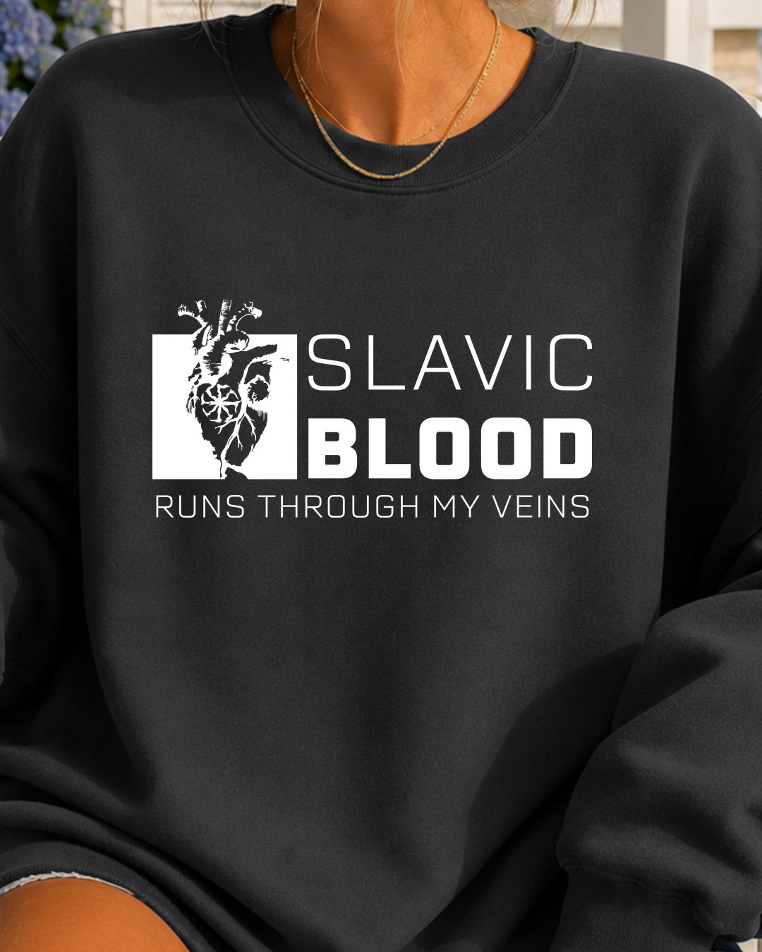 Slavic Blood Runs Through My Veins — Grafitowy
