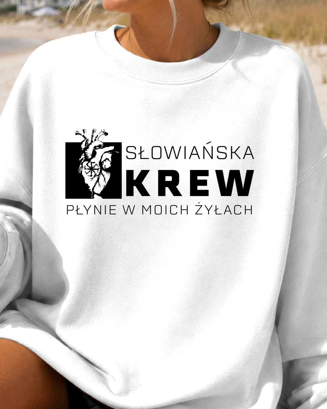 Słowiańska Krew Płynie w Moich Żyłach — Biały
