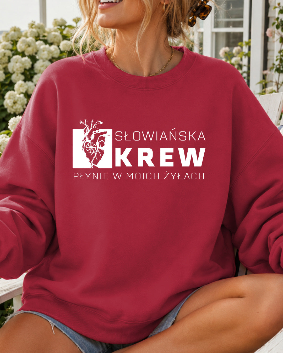 Słowiańska Krew Płynie w Moich Żyłach — Czerwony