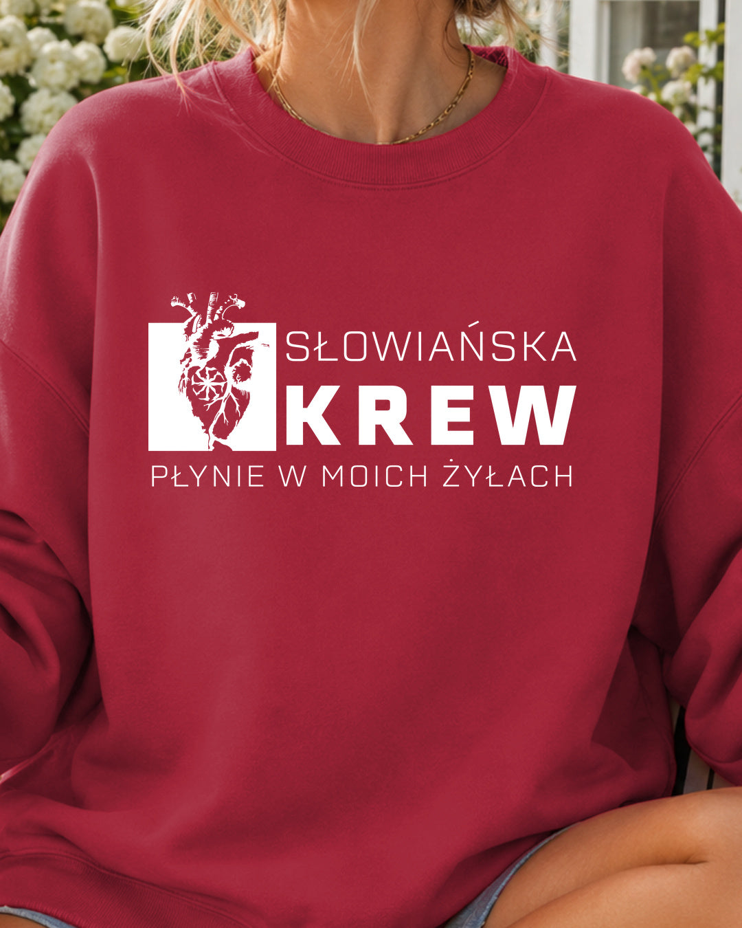 Słowiańska Krew Płynie w Moich Żyłach — Czerwony
