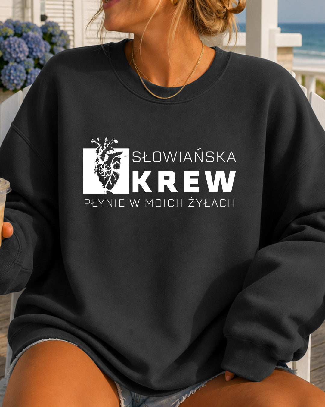 Słowiańska Krew Płynie w Moich Żyłach — Grafitowy