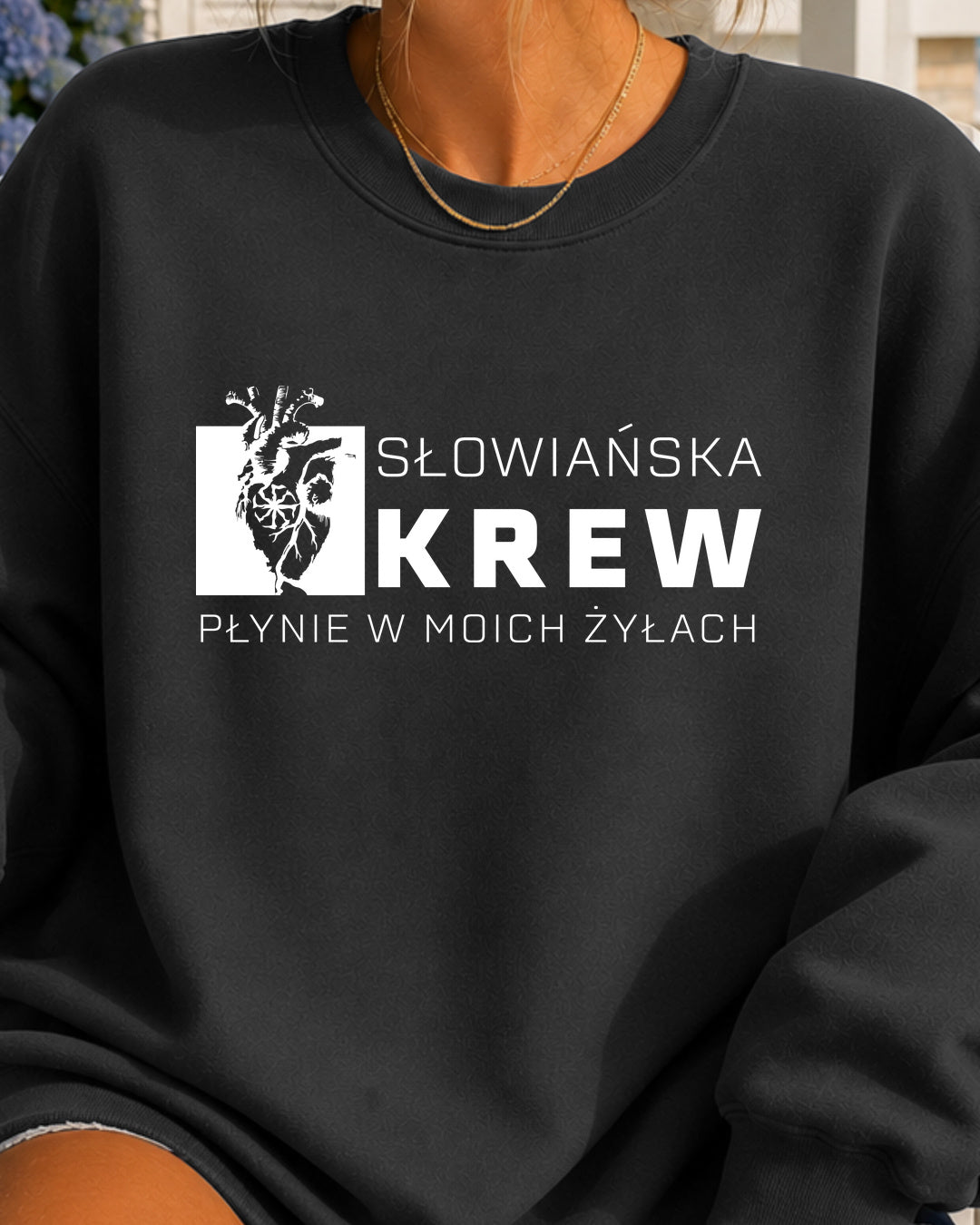 Słowiańska Krew Płynie w Moich Żyłach — Grafitowy
