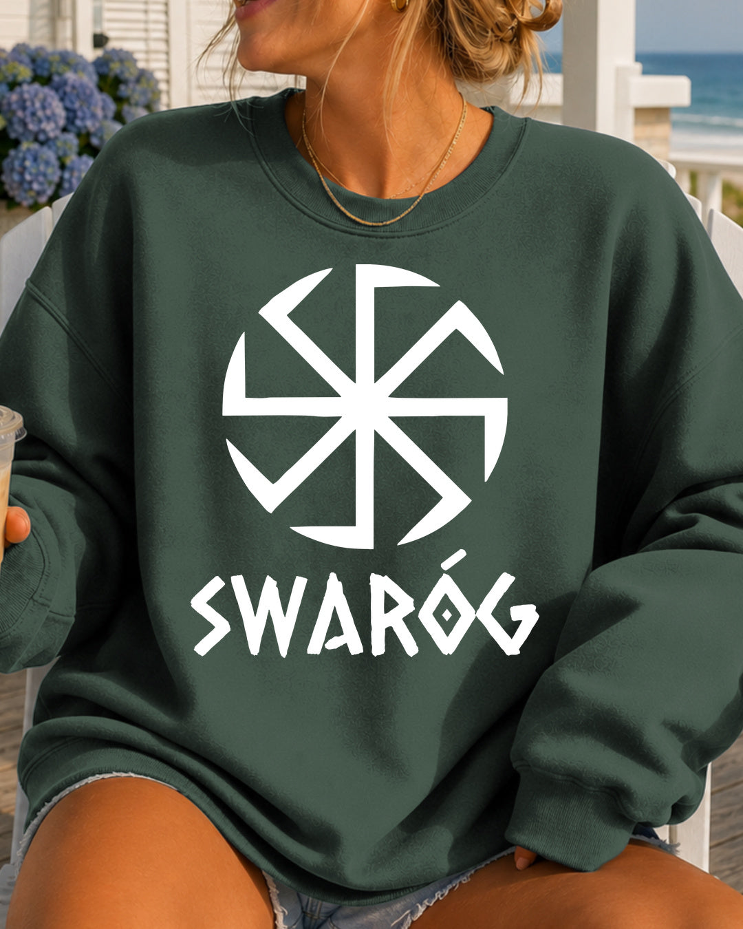 Swaróg Symbol — Zielony butelkowy
